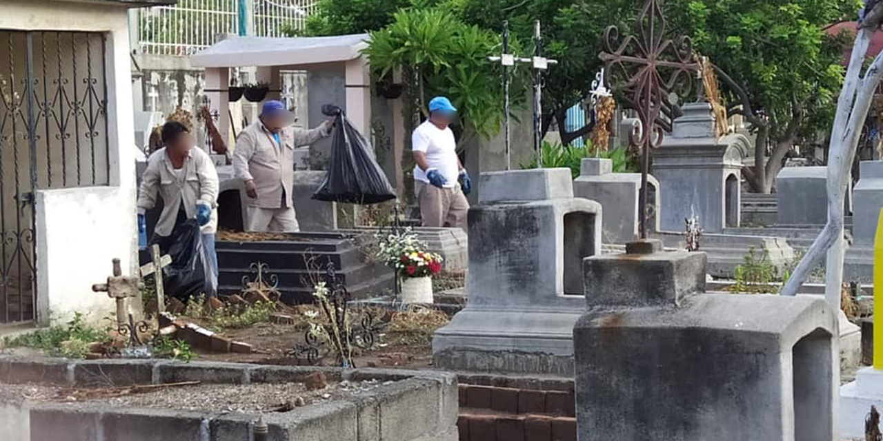 Realizan limpia de cementerio en Atempa | El Imparcial de Oaxaca