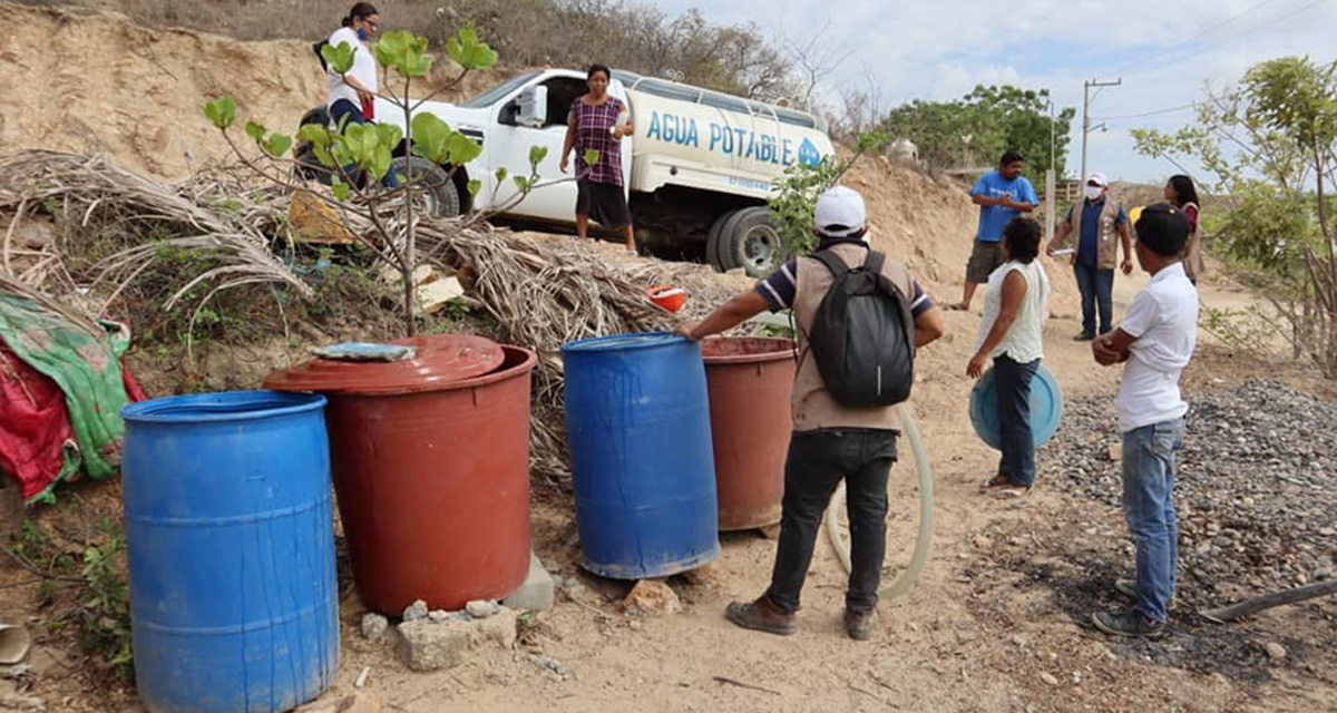 En el Istmo, dotan de agua a familias tras reparación de sistema | El Imparcial de Oaxaca