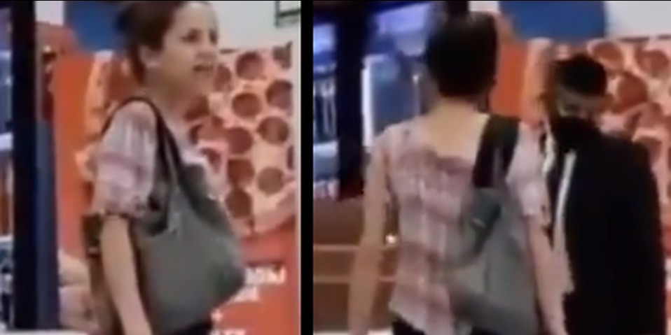 #LadyPizza: Mujer agrede y amenaza a empleados de pizzería | El Imparcial de Oaxaca