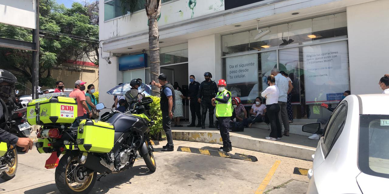 Asalto fallido en banco de la Colonia Reforma detona balacera