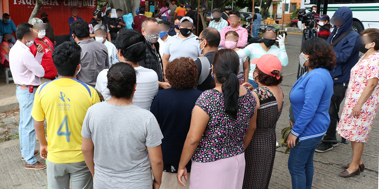 Retorno de tianguistas en la Colonia Reforma deriva en confrontación | El Imparcial de Oaxaca