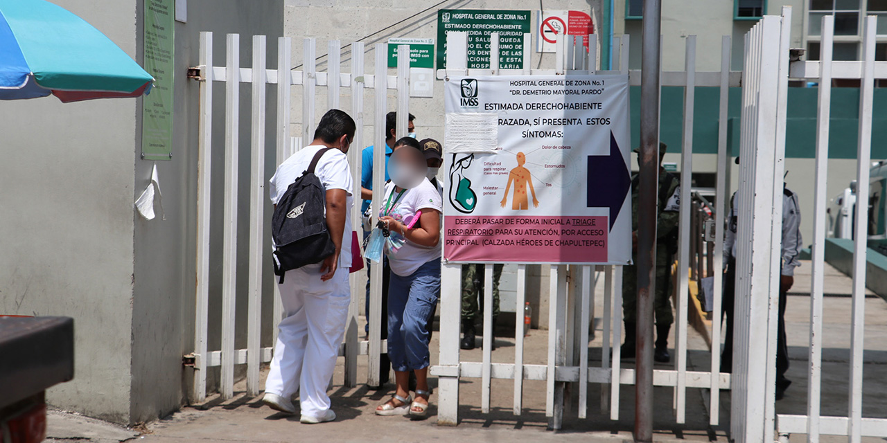 Trabajadores positivos del IMSS, no son aislados | El Imparcial de Oaxaca
