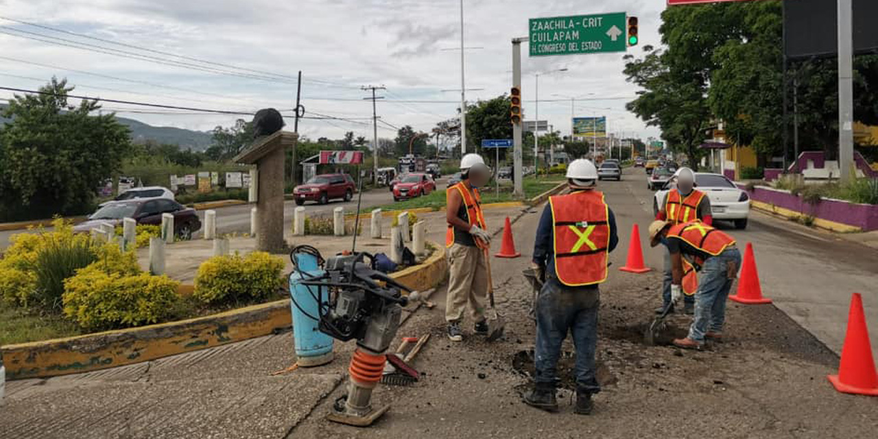 Rehabilitan vialidades “principales” en Xoxocotlán | El Imparcial de Oaxaca