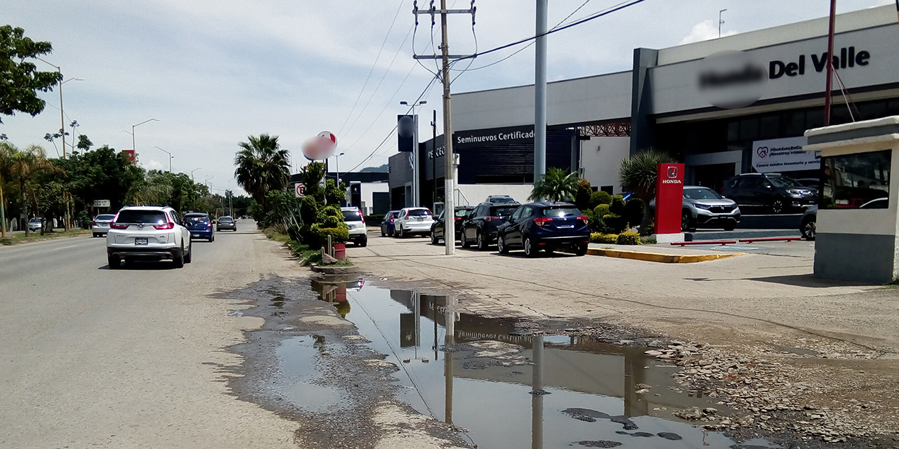 Oaxaca recibe a AMLO entre baches y semáforos inservibles | El Imparcial de Oaxaca