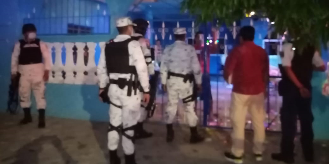 Guardia Nacional suspende fiestas en La Ventosa en plena pandemia | El Imparcial de Oaxaca