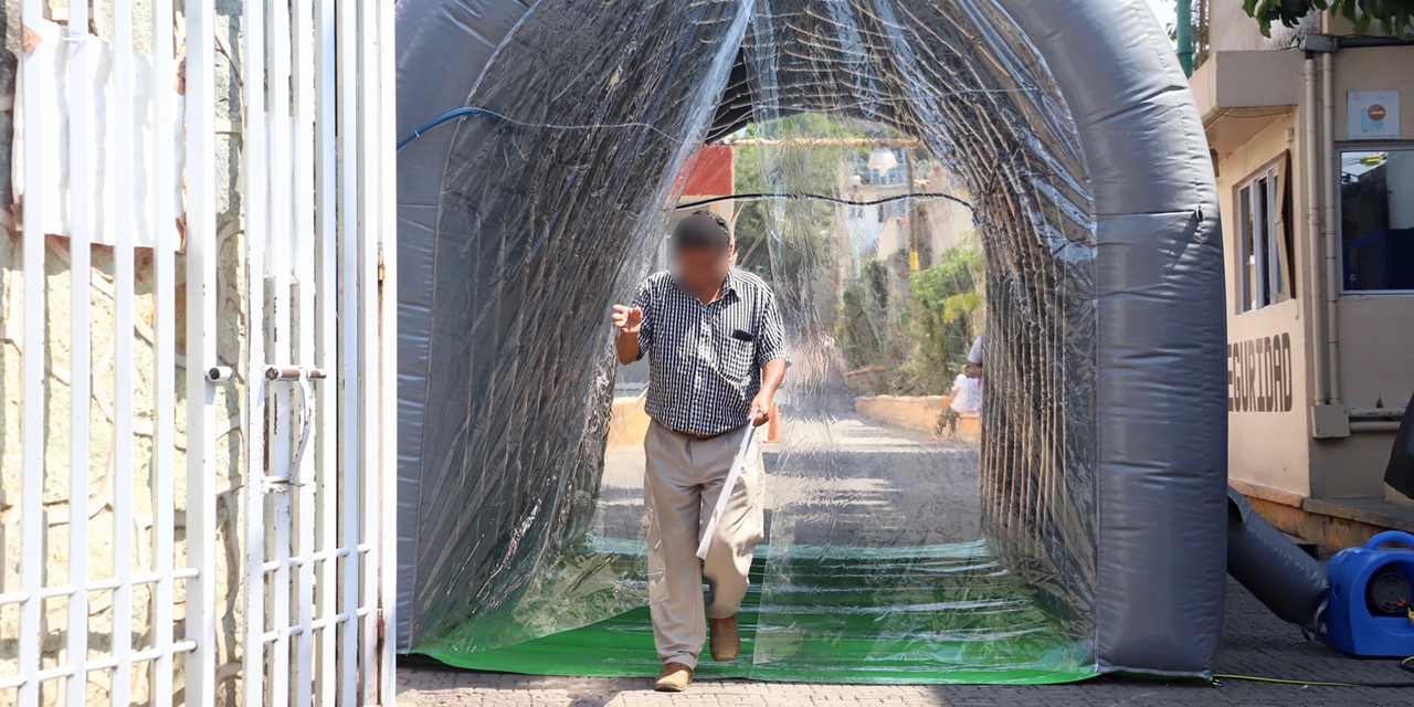 Gobierno Estatal gastó más de 11 mdp en túneles sanitizantes | El Imparcial de Oaxaca