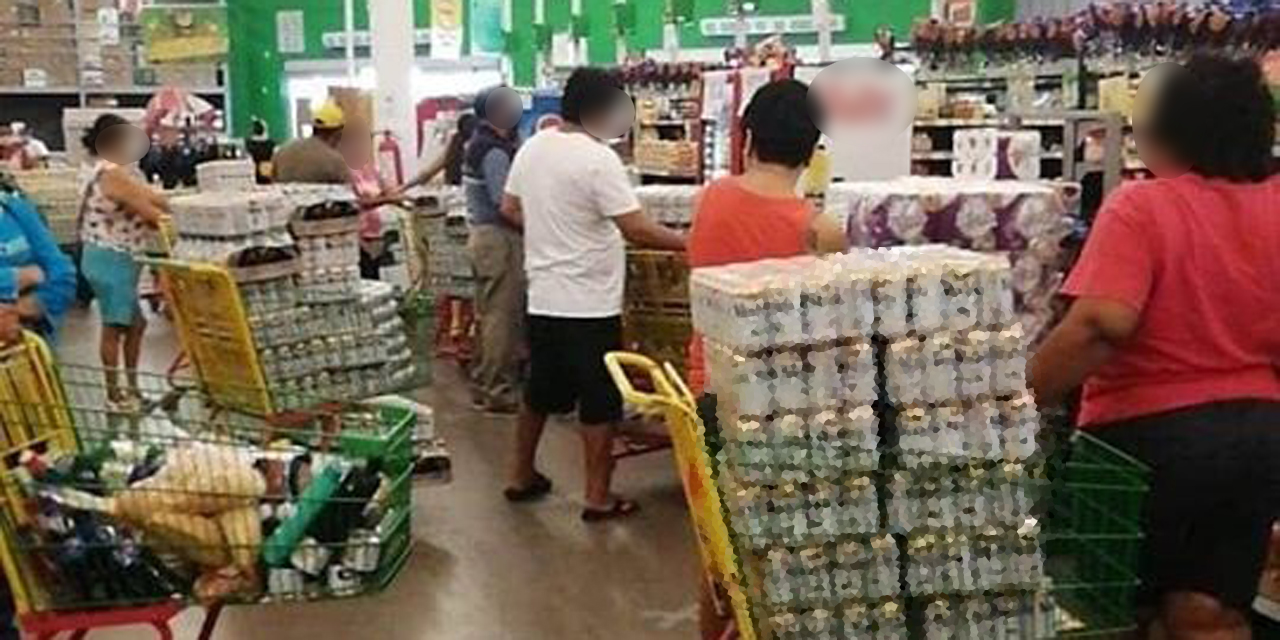 Confinamiento provoca compras de pánico en Salina Cruz | El Imparcial de Oaxaca