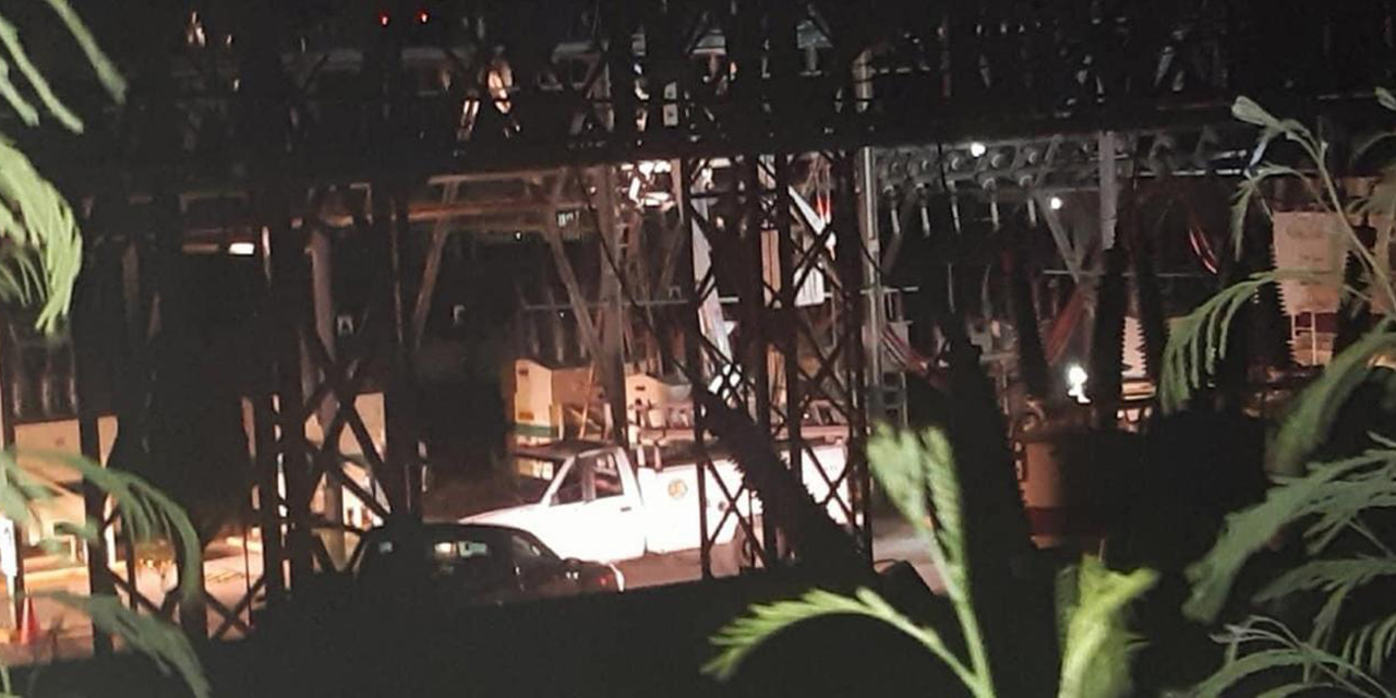 Subestación eléctrica de Juchitán falla; afecta a 4 poblaciones