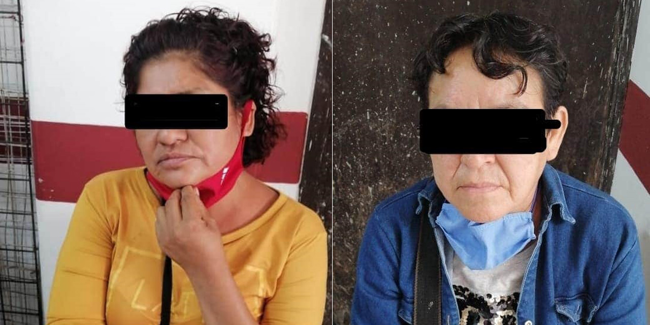 Detienen a mujeres con billetes falsos en la Central