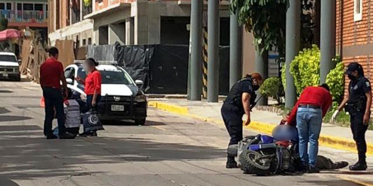 Motociclista atropella a transeúnte en Huajuapan | El Imparcial de Oaxaca