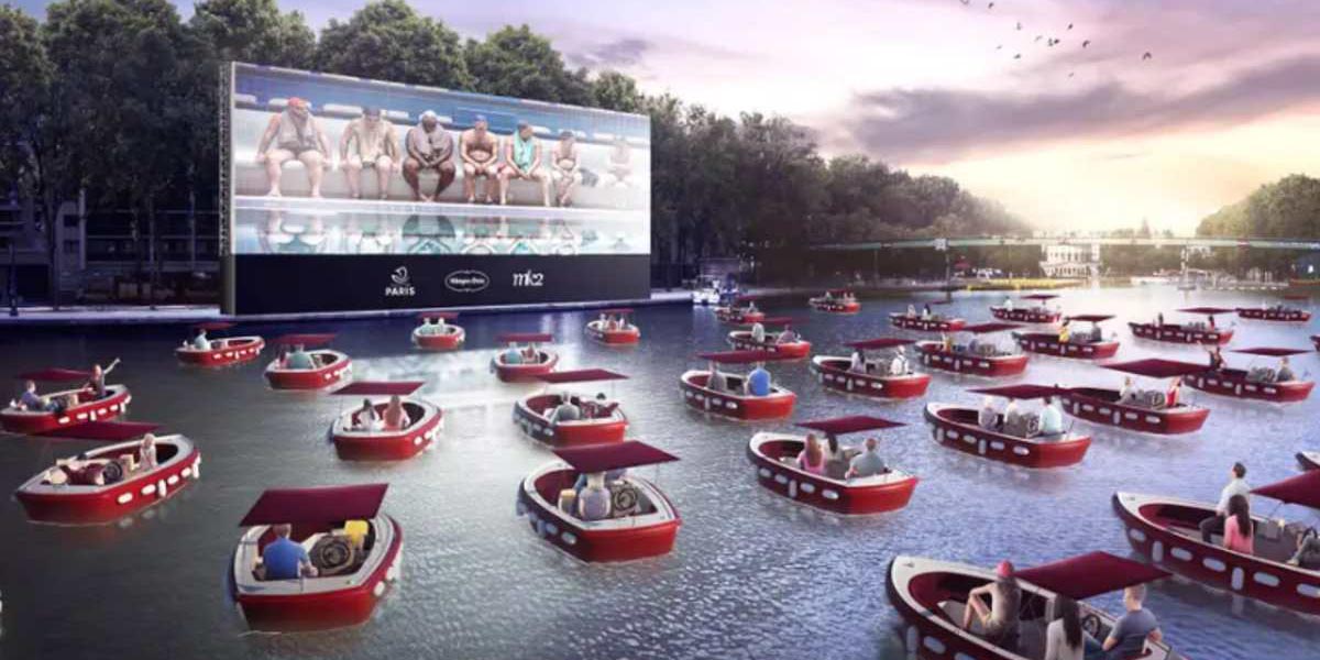 París tendrá cine flotante para promover el distanciamiento