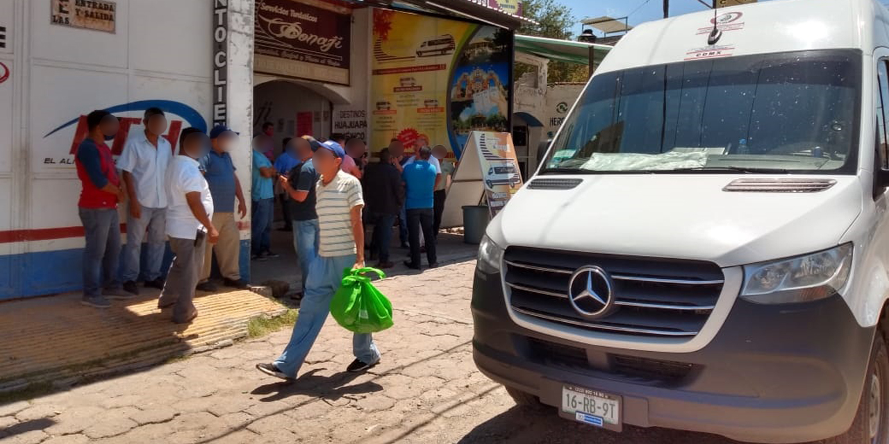 Transportistas se disputan base Huajuapan-México | El Imparcial de Oaxaca