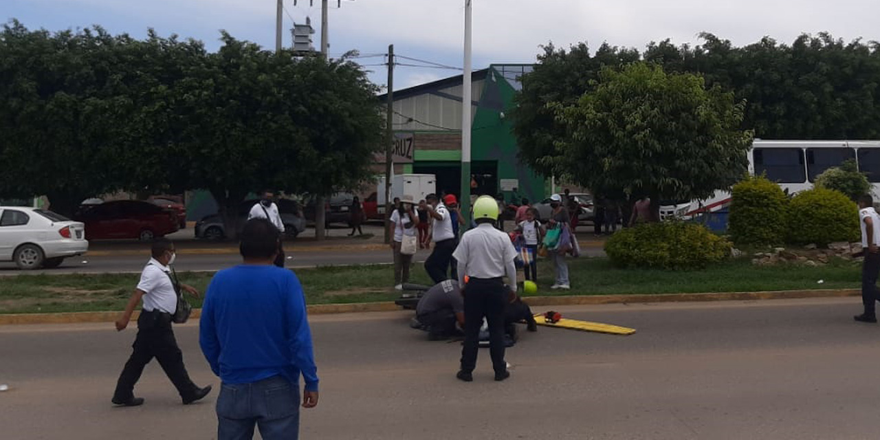 Motociclista atropella a adulta mayor en carretera a Zaachila | El Imparcial de Oaxaca