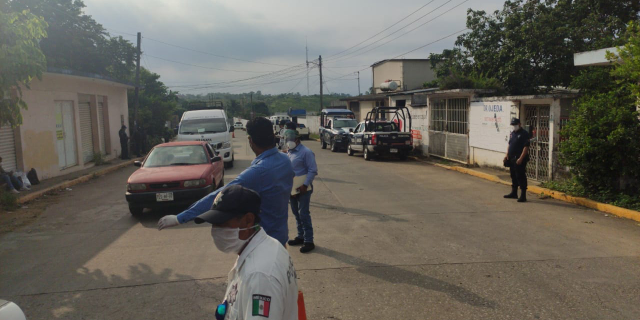 Persiste cerco sanitario en Matías Romero, Oaxaca