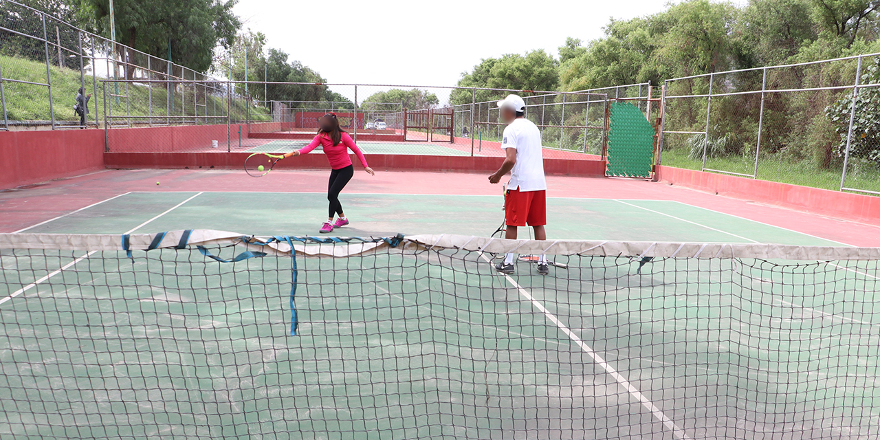 Canchas de tenis en Riberas del Atoyac en el abandono | El Imparcial de Oaxaca