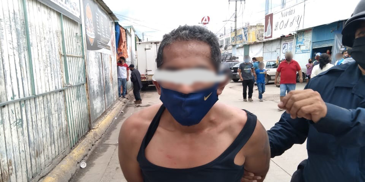 Asaltante en el Mercado de Abastos recibe ‘perdón’ tras devolver teléfono robado | El Imparcial de Oaxaca
