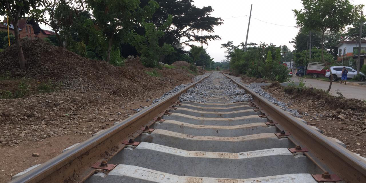 Denuncian irregularidades en obras de vías del tren en Matías Romero | El Imparcial de Oaxaca