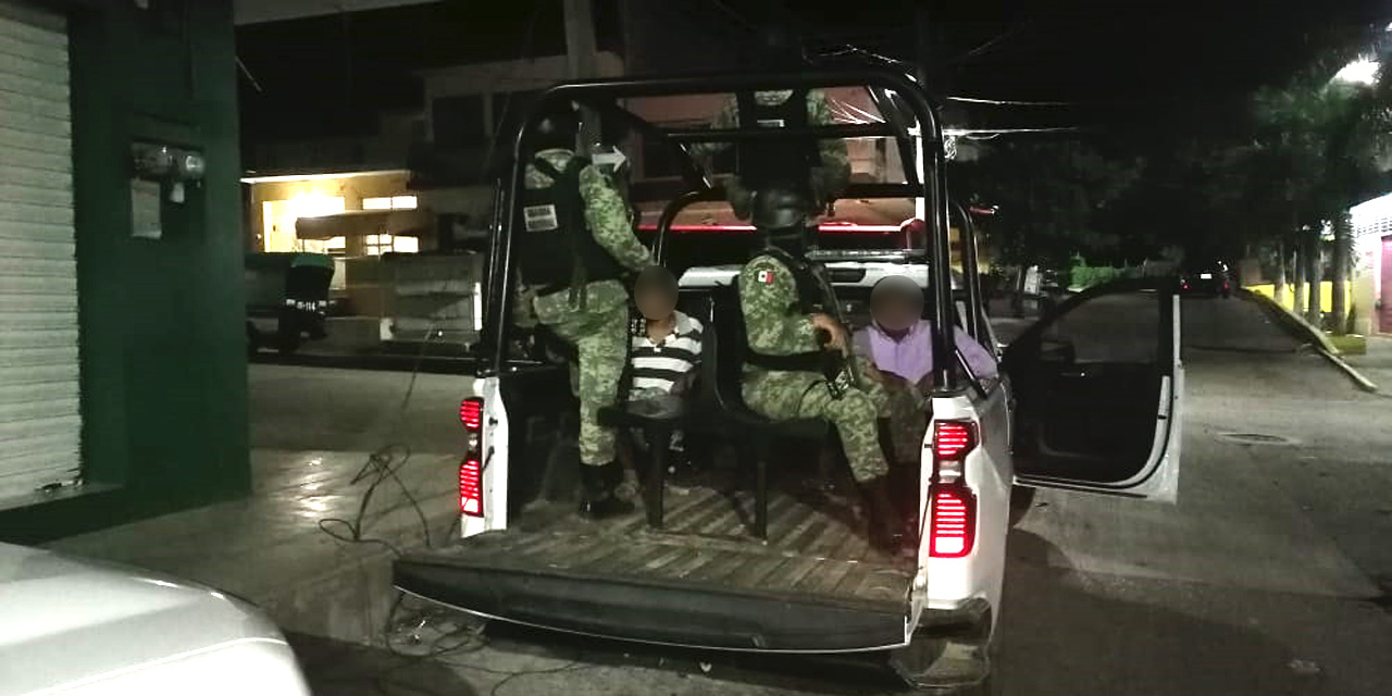 Guardia Nacional detiene a dos personas por posesión de marihuana en Matías Romero | El Imparcial de Oaxaca