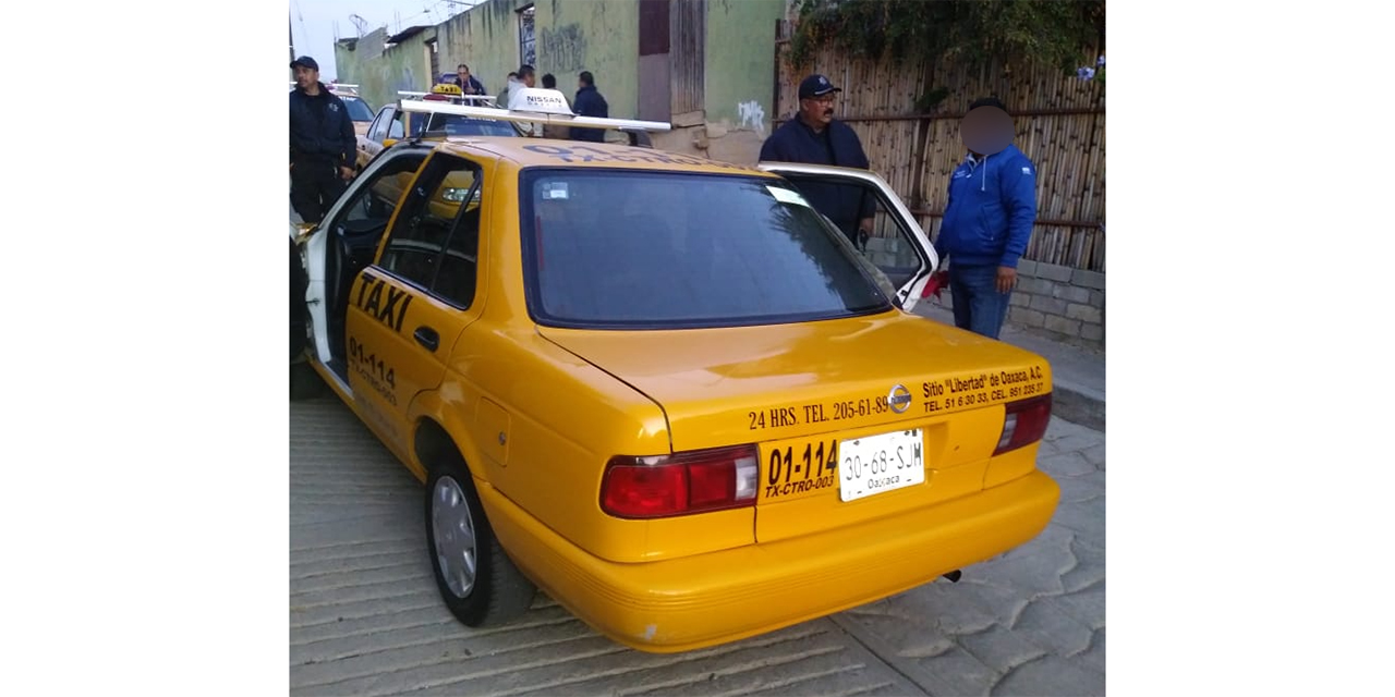 Roban taxi en Tlacolula | El Imparcial de Oaxaca