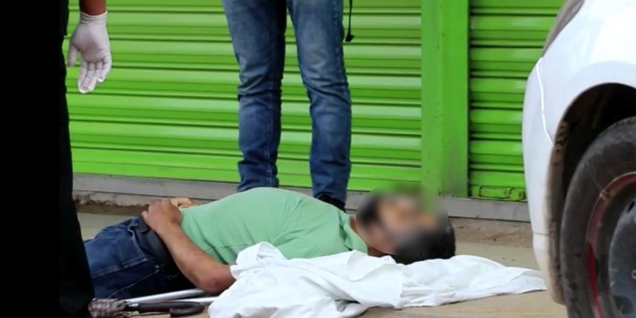 ¡Muerte súbita en Puente Valerio Trujano!
