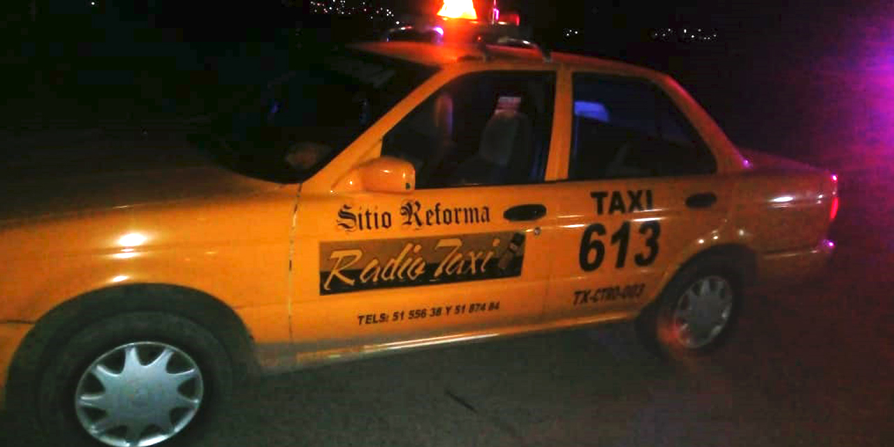 Roban taxi a punta de pistola en Hacienda Blanca | El Imparcial de Oaxaca