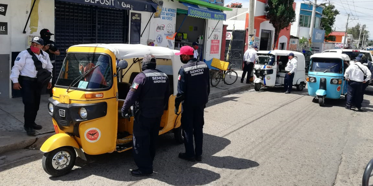 Caen mototaxis irregulares en operativo sorpresa | El Imparcial de Oaxaca