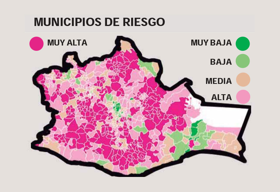 Sitúan a 32 municipios de Oaxaca en semáforo rojo | El Imparcial de Oaxaca