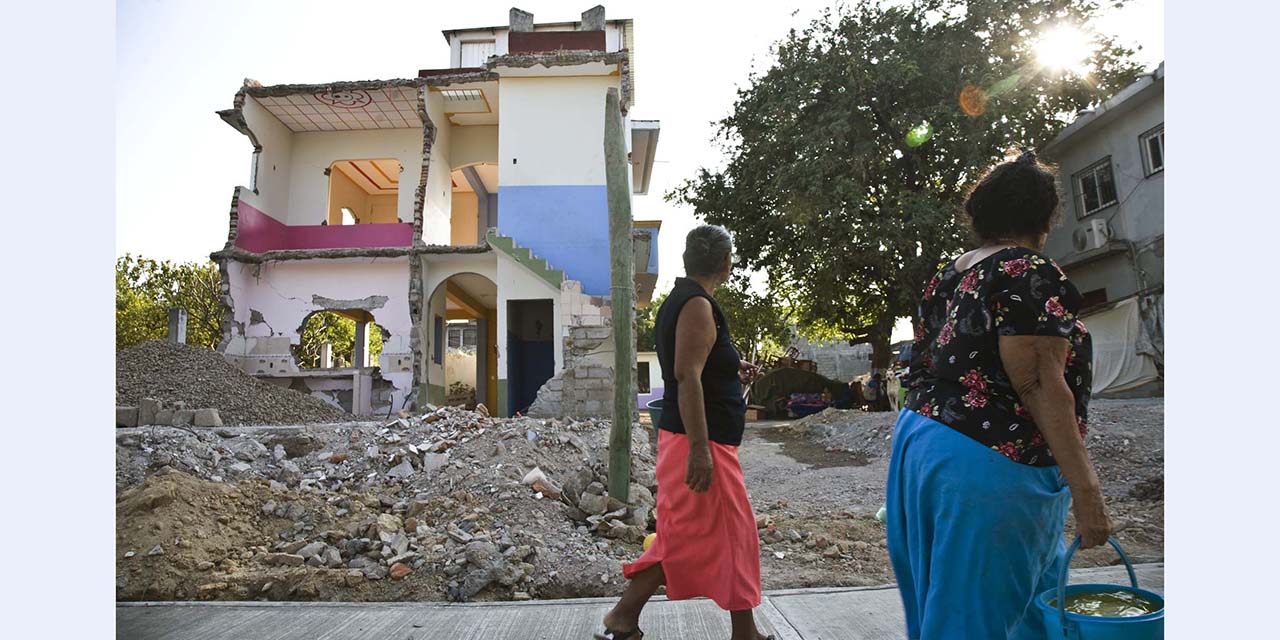 4T fracasa en reconstrucción por sismos en Oaxaca | El Imparcial de Oaxaca