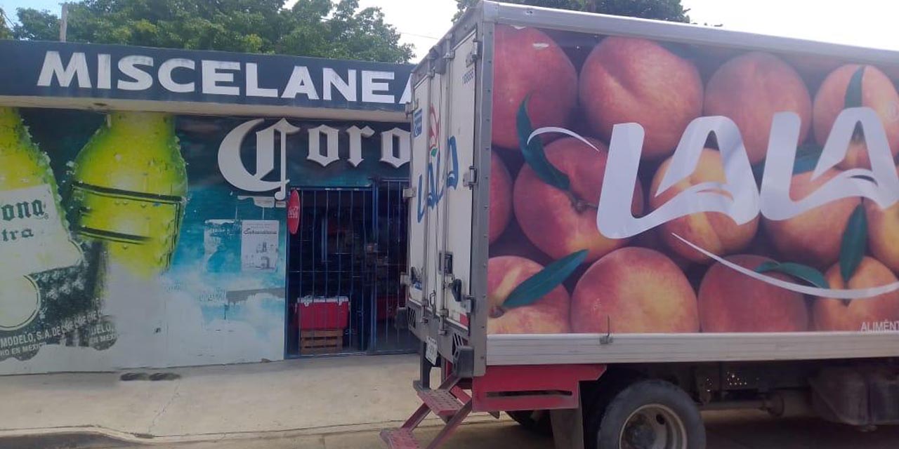 Asaltan a repartidor de lácteos en Juchitán