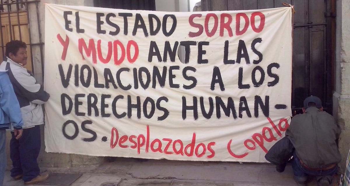 Desplazados de Copala exigen libertad para sus presos políticos | El Imparcial de Oaxaca