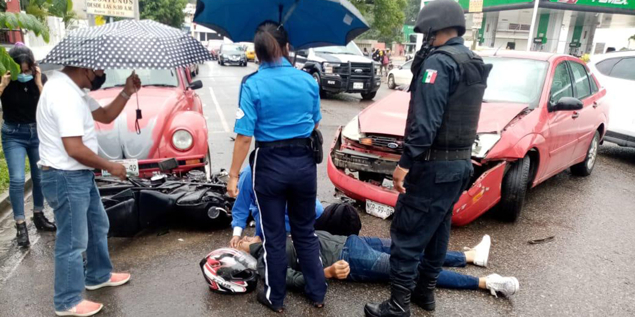 Brutal accidente en la Colonia Reforma | El Imparcial de Oaxaca