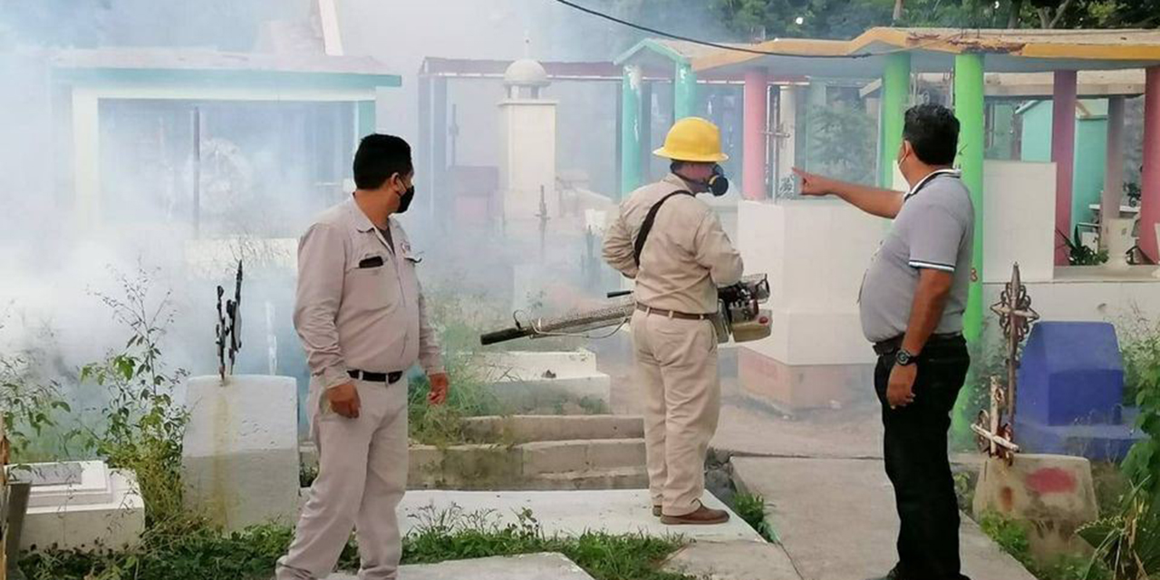 Inician campañas de fumigación en Salina Cruz