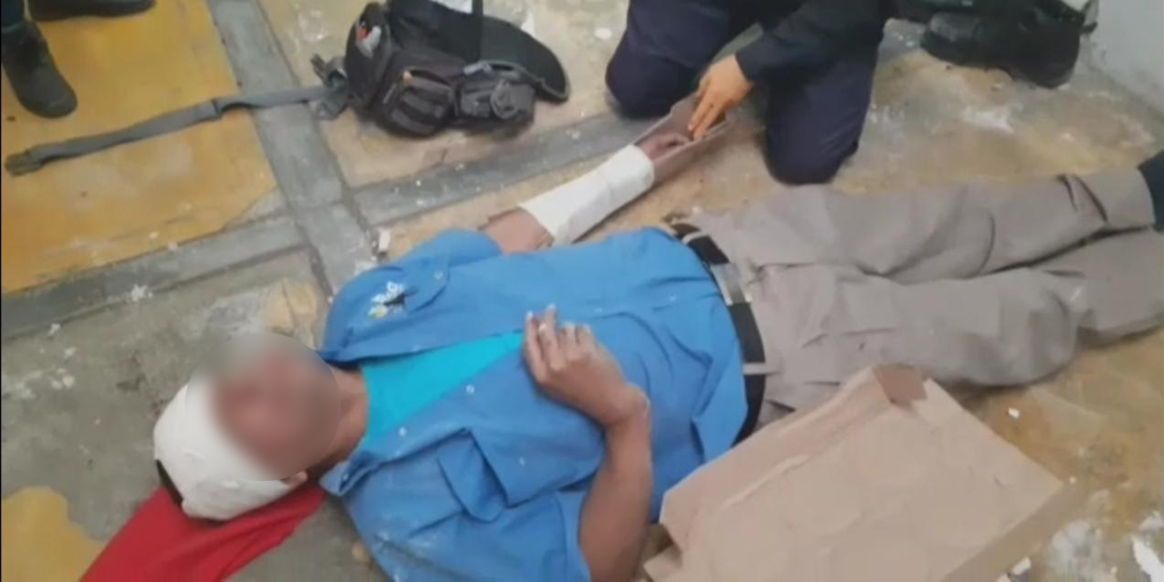 Hombre cae de un techo en Santa María del Marquesado