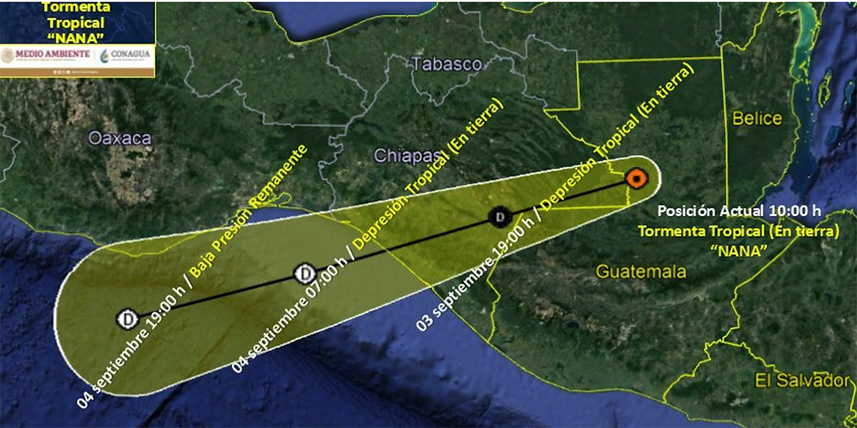 Conagua advierte lluvias por Tormenta Tropical “Nana” en Oaxaca | El Imparcial de Oaxaca