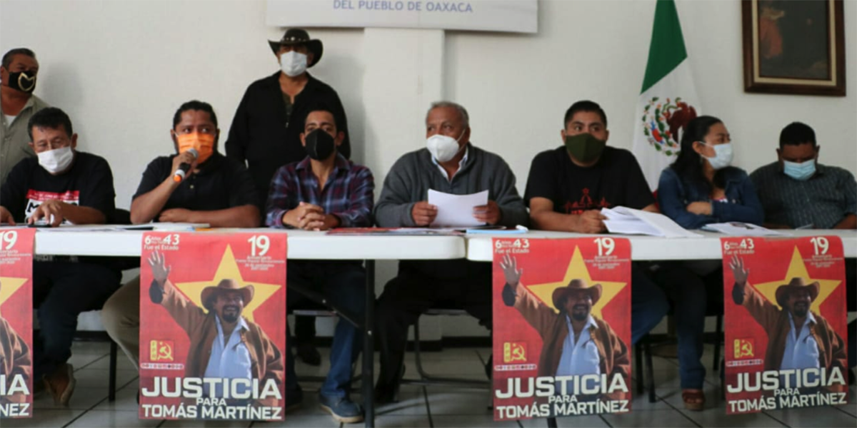 Demandan esclarecer crimen de Tomás Martínez | El Imparcial de Oaxaca
