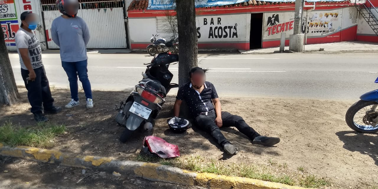 Motociclista ebrio se accidenta en San Antonio de la Cal | El Imparcial de Oaxaca