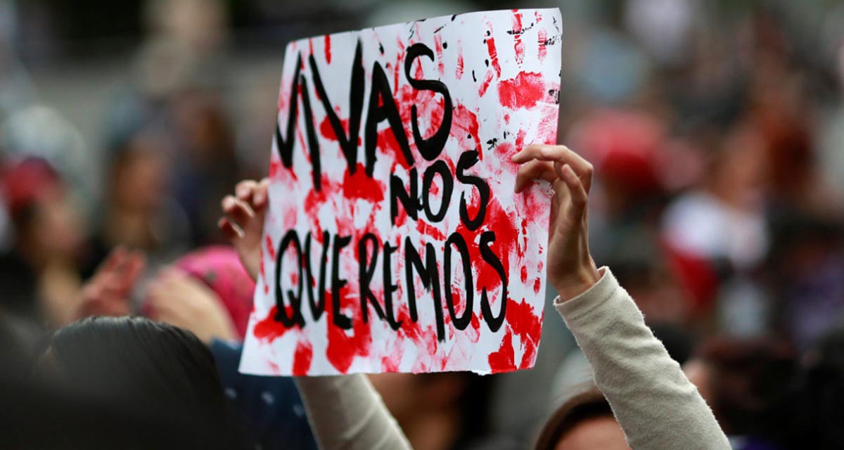 Suben 5.4% los feminicidios en el primer semestre del 2020, según las cifras del SESNSP