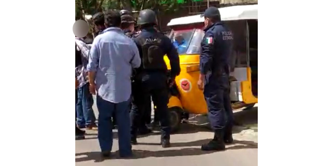 Detienen a asaltantes de mujer en el centro de Oaxaca