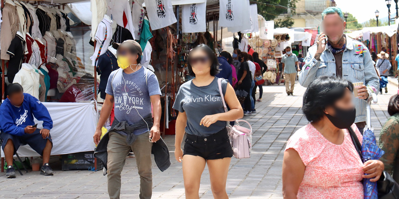 Oaxaqueños retan al Covid-19 en semáforo naranja