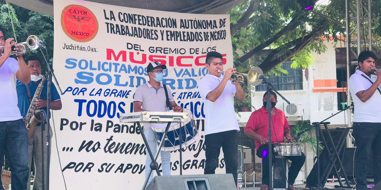 Maratón musical en Juchitán busca recaudar fondos para sobrellevar crisis de pandemia
