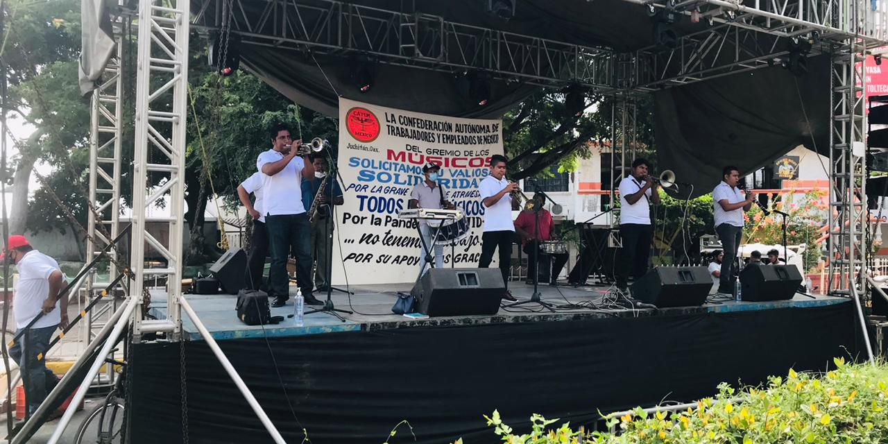 Maratón musical en Juchitán busca recaudar fondos para sobrellevar crisis de pandemia