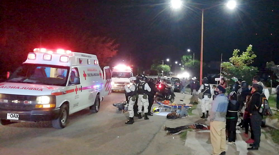 Motociclistas sufren un fuerte accidente en Huajuapan | El Imparcial de Oaxaca