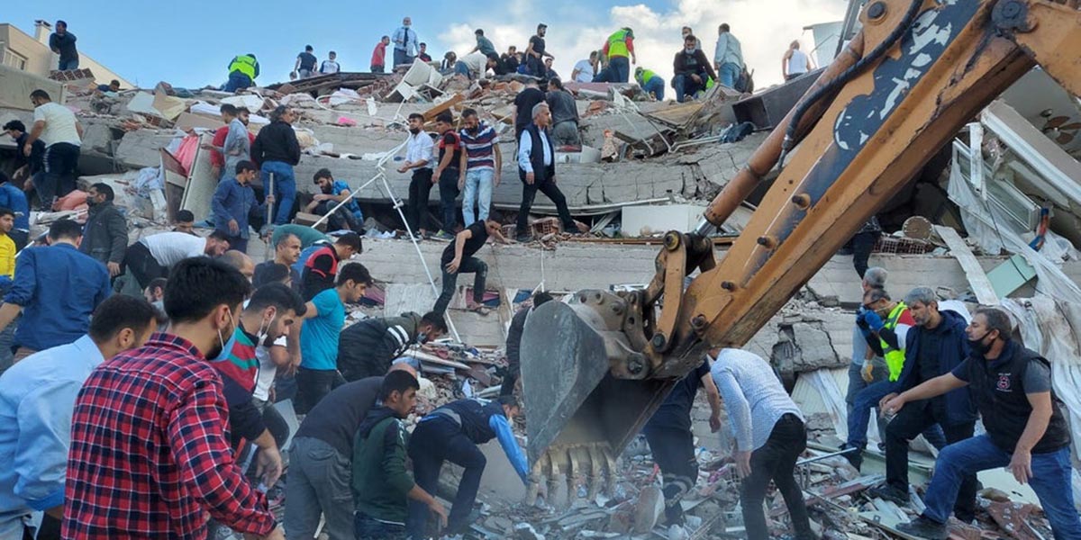 Terremoto de 7.1 sacude a Grecia y Turquía, reportan tsunami