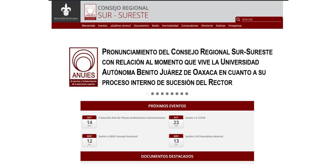 Pronunciamiento del CRSS en relación al momento que vive la UABJO en cuanto a su proceso interno de sucesión del Rector