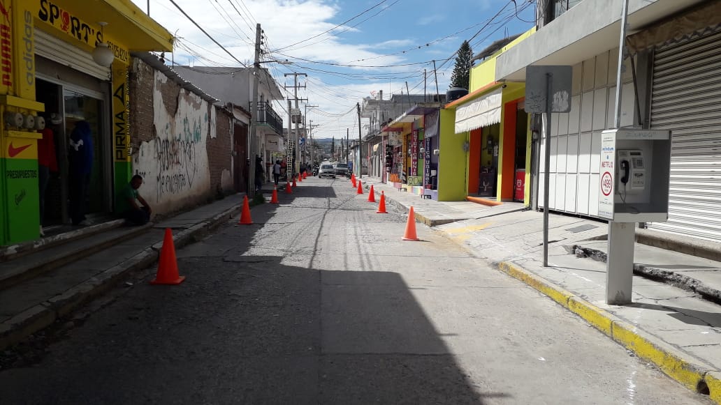 Realizan retiro temporal de sitios foráneos en el centro de Huajuapan | El Imparcial de Oaxaca