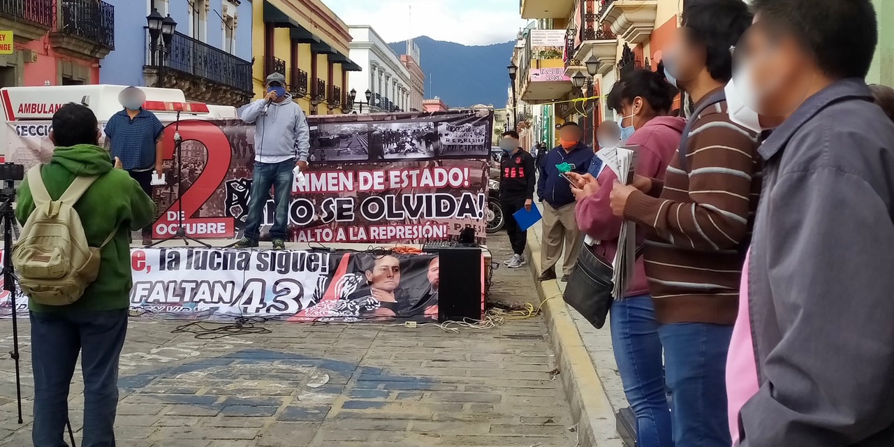 Sección 22 recuerda matanza de Tlatelolco | El Imparcial de Oaxaca