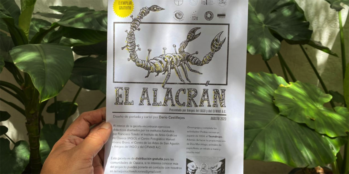 Darío Castillejos llama al cuidado del agua en gaceta El Alacrán | El Imparcial de Oaxaca
