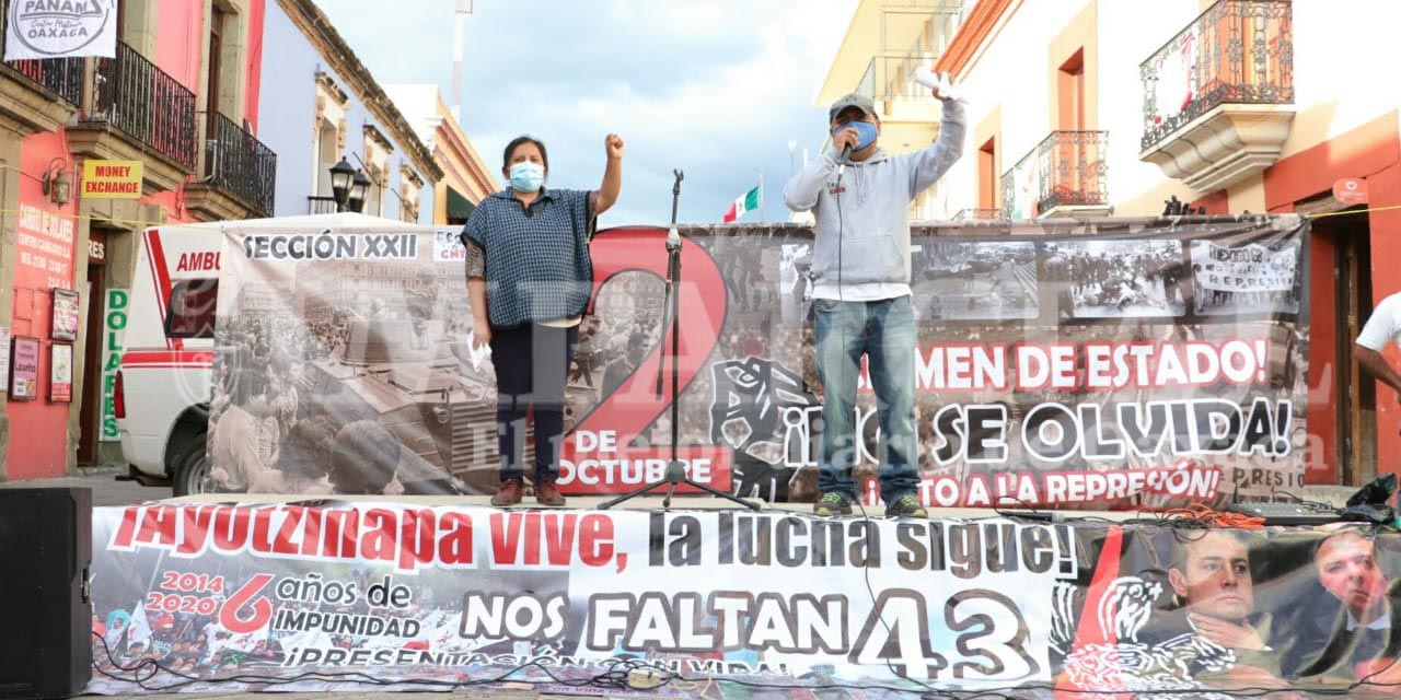 Demanda CNTE a 4T no repetir ningún acto de represión