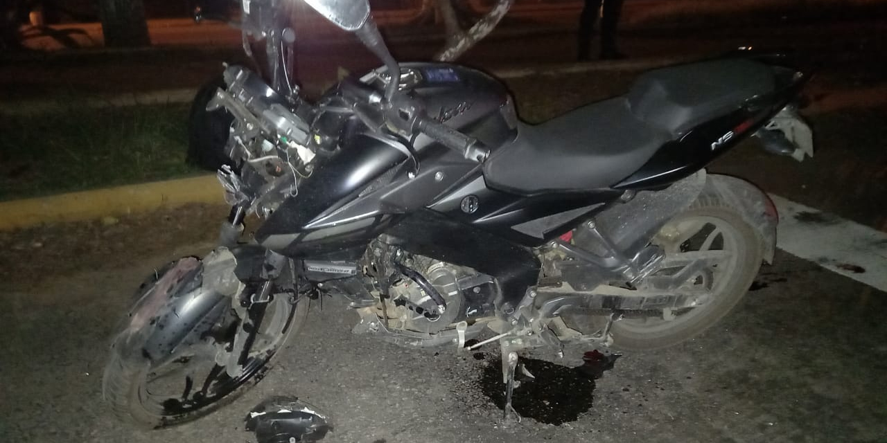Motociclista muere en accidente en San Sebastián Tutla