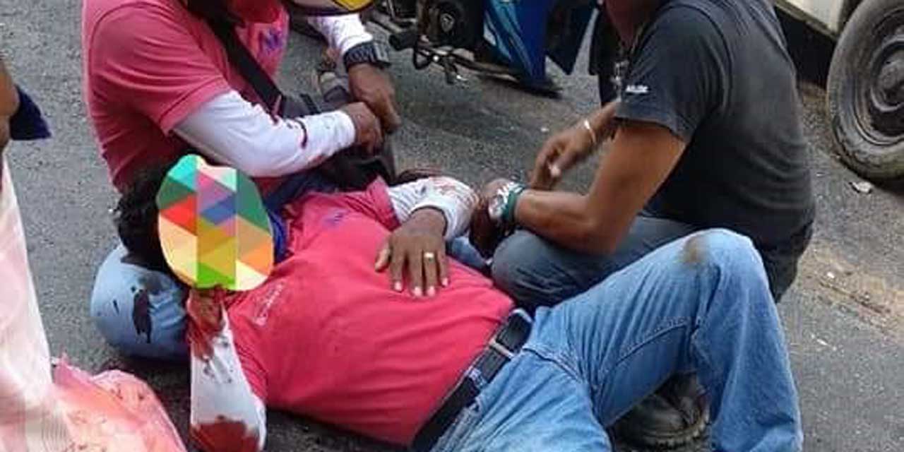 Aparatoso accidente en carretera costera 200 | El Imparcial de Oaxaca